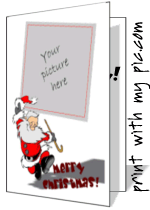 Printable Christmas card templates