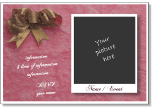 Birthday party invitation templates